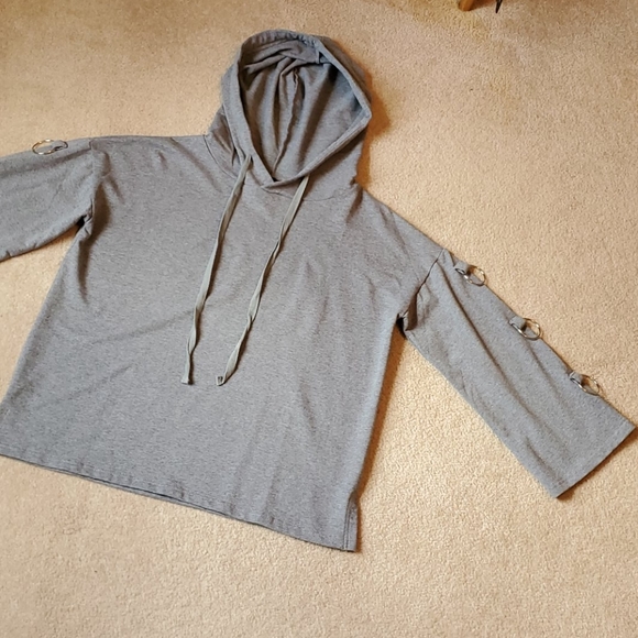 Very J grey pullover hoodie size Small - Picture 8 of 13